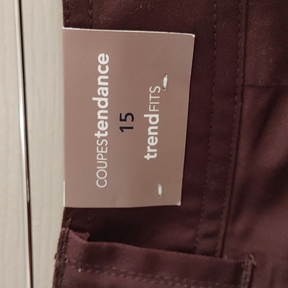 NWT Reitmans Brown Trendfits City Shorts Cuffed Size 15 - Picture 6 of 7